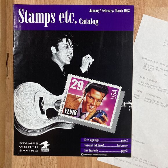 Legends Music Commemorative Elvis Presley Stamp Collection (1993) Sealed - Picture 4 of 6